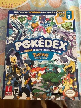 Nintendo Pokémon Pokédex Guide — Blue Cover Artwork